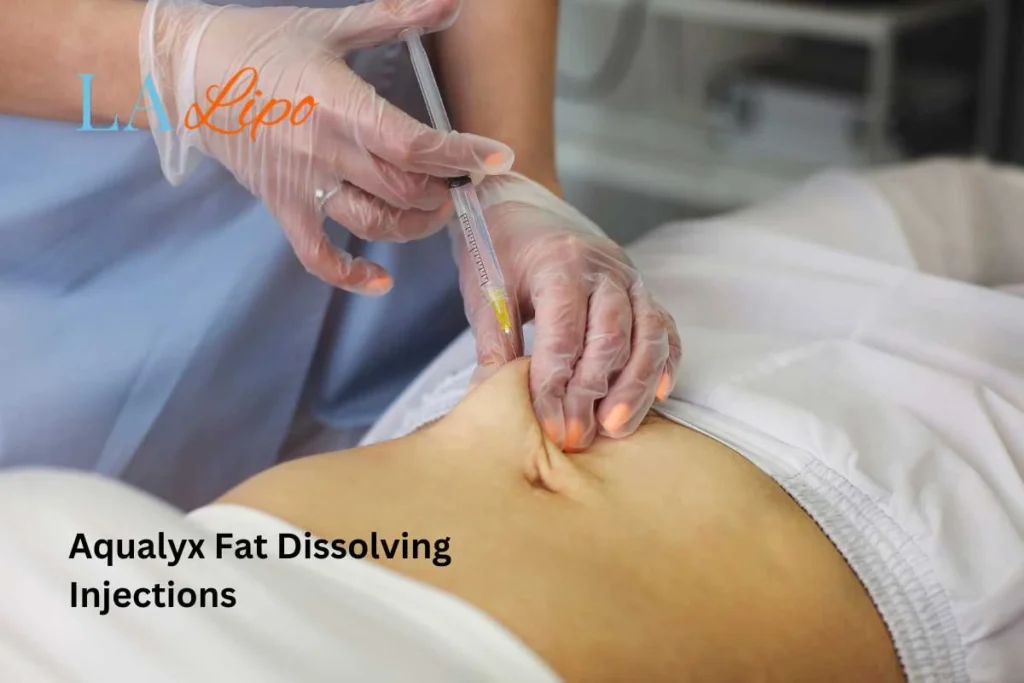 woman having fat dissolving injections Cockfosters in the stomach