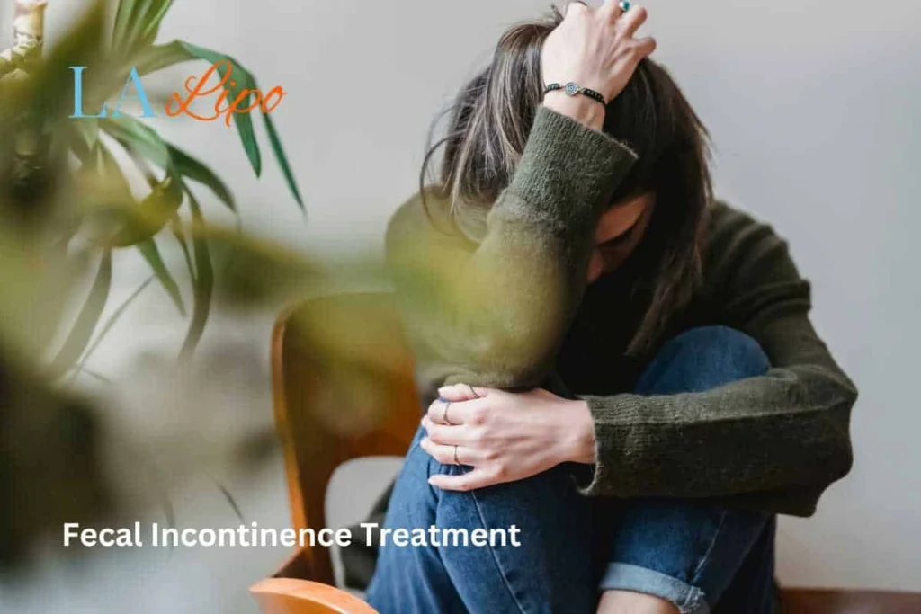 woman worried about fecal incontinence diet Cockfosters