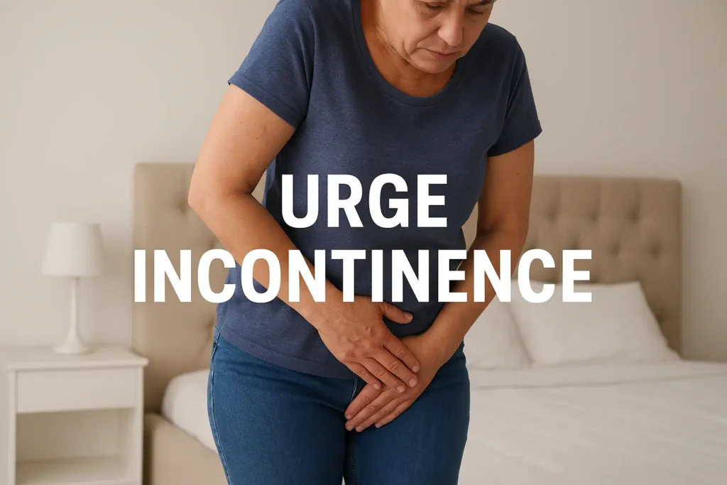 how to manage urge incontinence Cockfosters symptoms