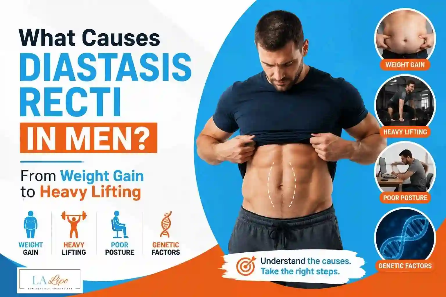 What Causes Diastasis Recti in Men? From Weight Gain to Heavy Lifting Cockfosters